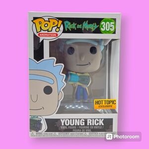 Funko POP! Rick and Morty Young Rick #305 Hot Topic Exclusive Vinyl Figure